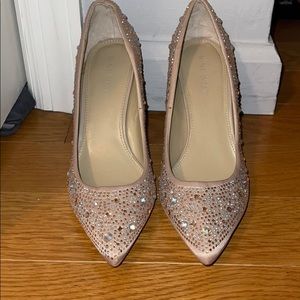 Nine West bling out heels